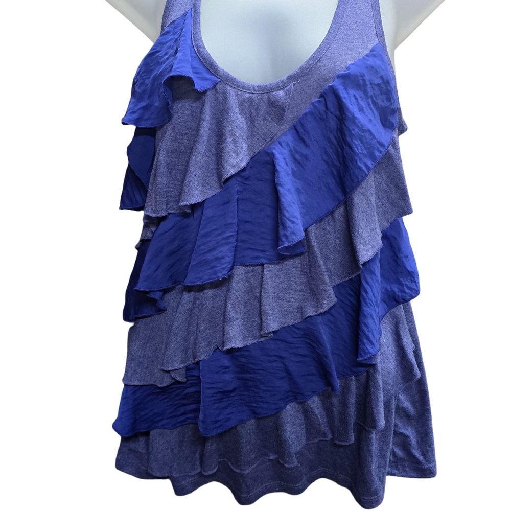 Blue Layered Women's Top